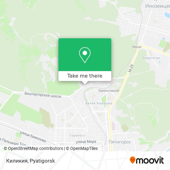 Киликия map
