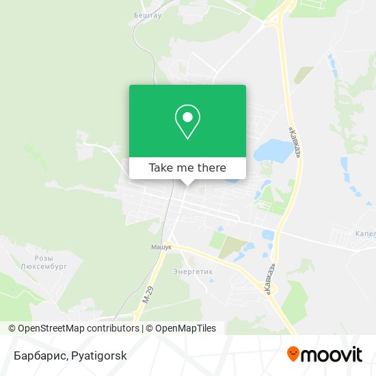 Барбарис map