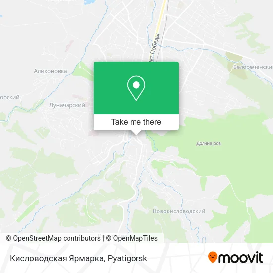 Кисловодская Ярмарка map