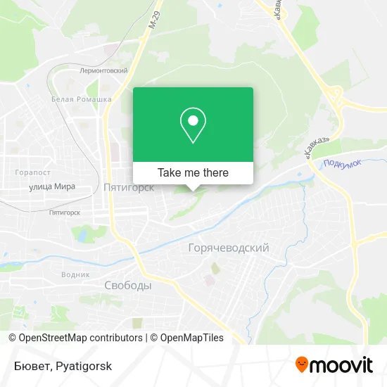 Бювет map
