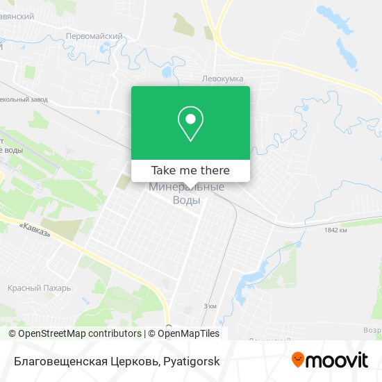 Благовещенская Церковь map