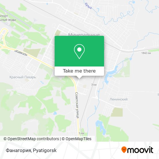Фанагория map