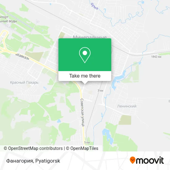 Фанагория map