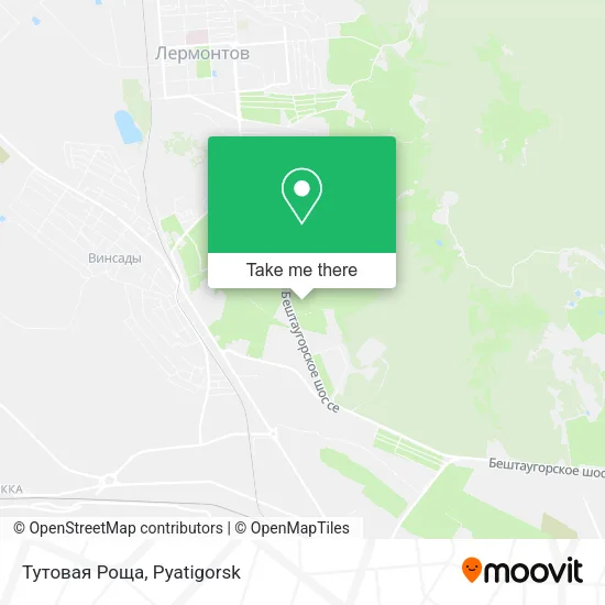Тутовая Роща map