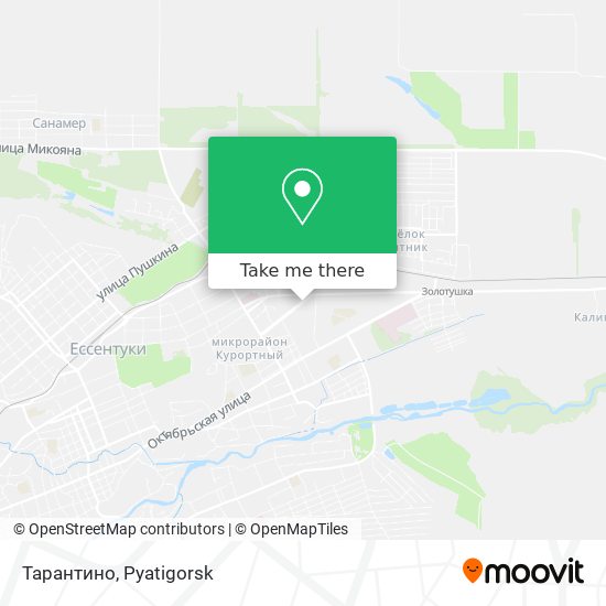 Тарантино map