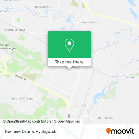 Вечный Огонь map
