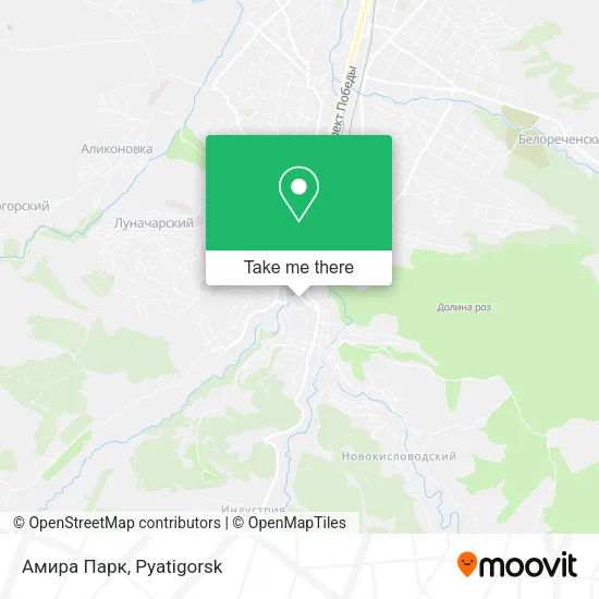 Амира Парк map