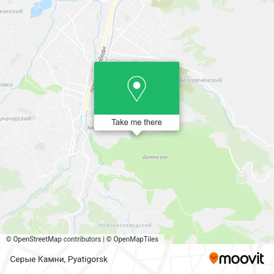 Серые Камни map