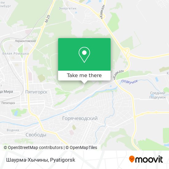 Шаурма-Хычины map