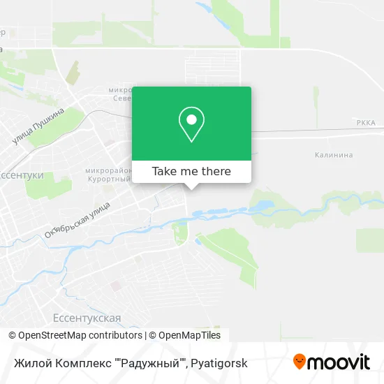 Жилой Комплекс ""Радужный"" map
