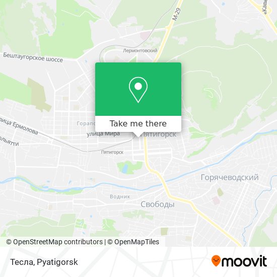 Тесла map