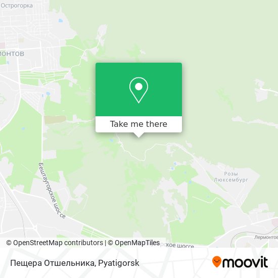 Пещера Отшельника map