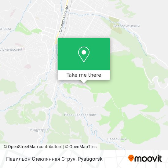 Павильон Стеклянная Струя map