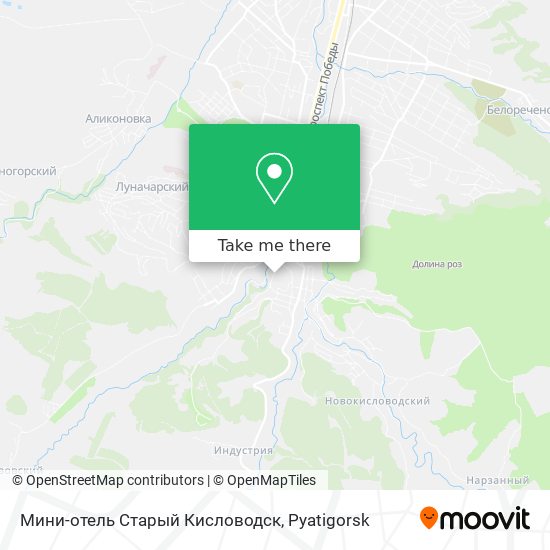 Мини-отель Старый Кисловодск map