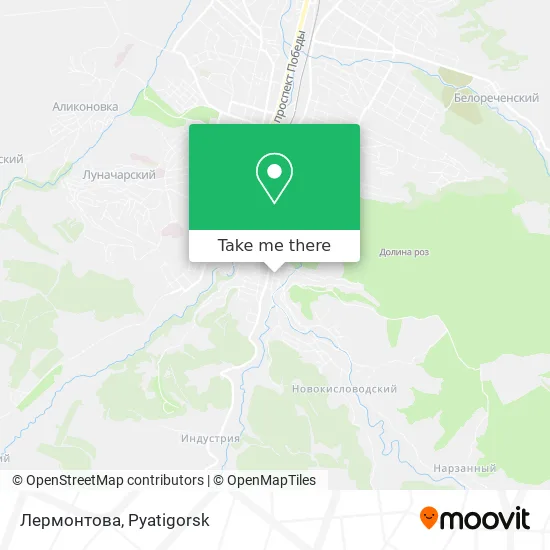 Лермонтова map