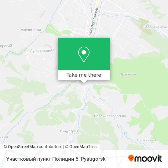 Участковый пункт Полиции 5 map