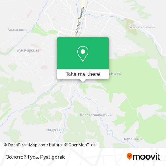Золотой Гусь map