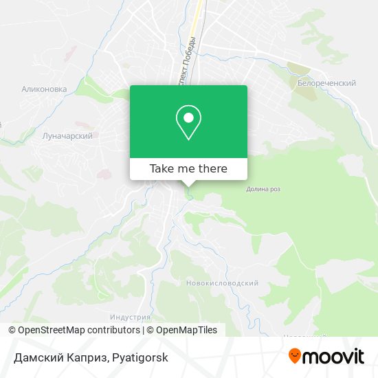 Дамский Каприз map