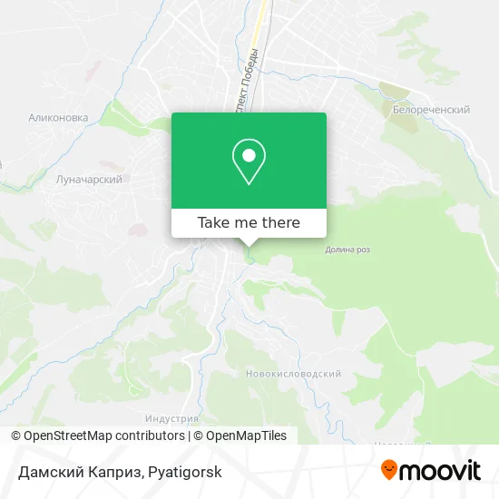 Дамский Каприз map