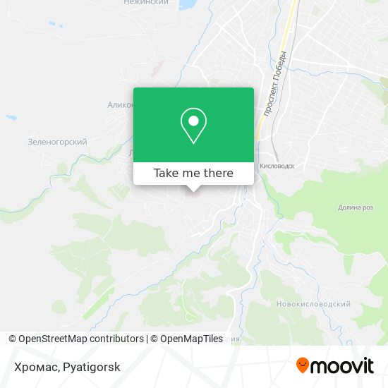 Хромас map