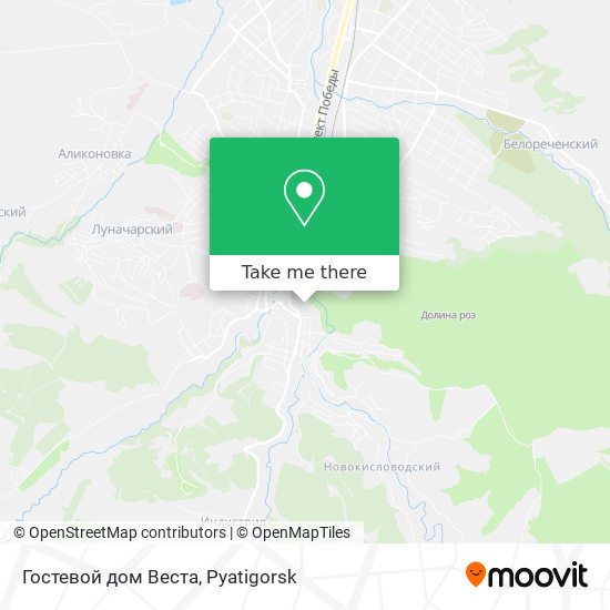 Гостевой дом Веста map