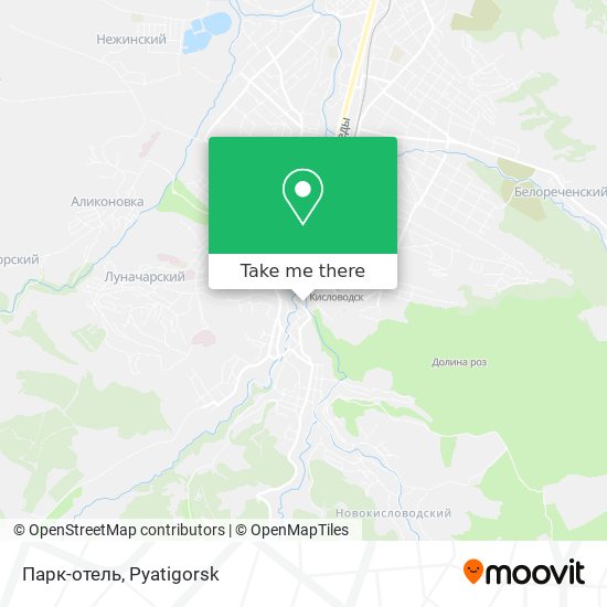 Парк-отель map