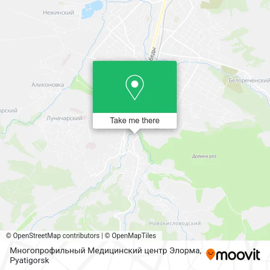 Многопрофильный Медицинский центр Элорма map