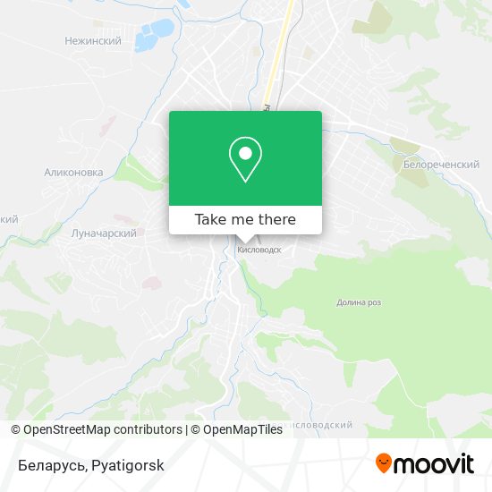 Беларусь map