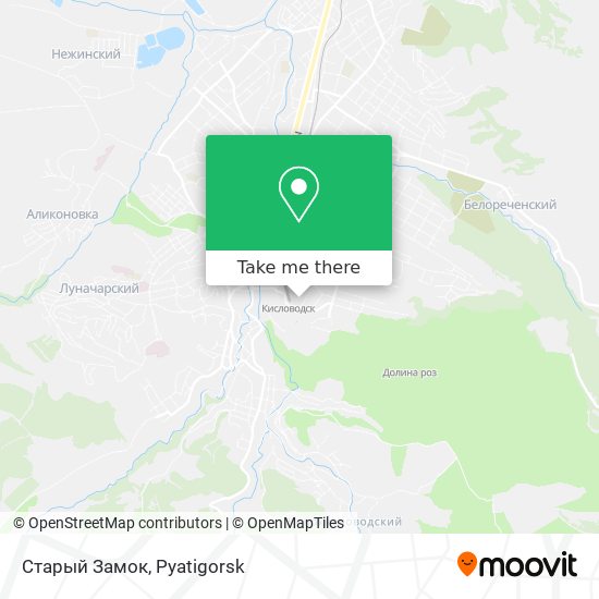 Старый Замок map