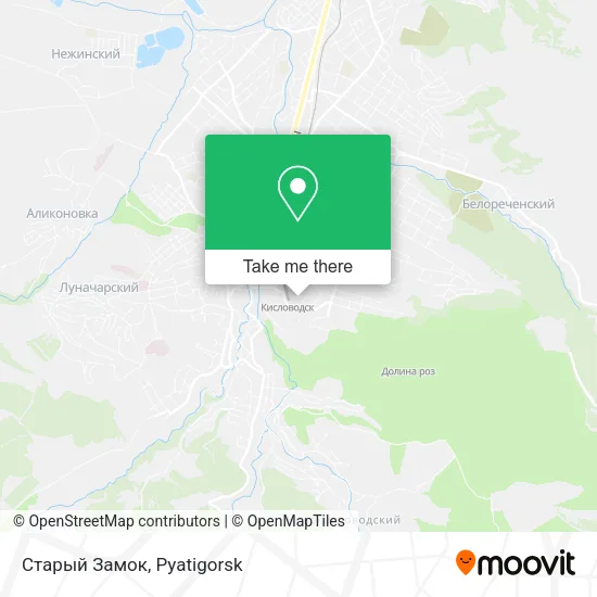 Старый Замок map