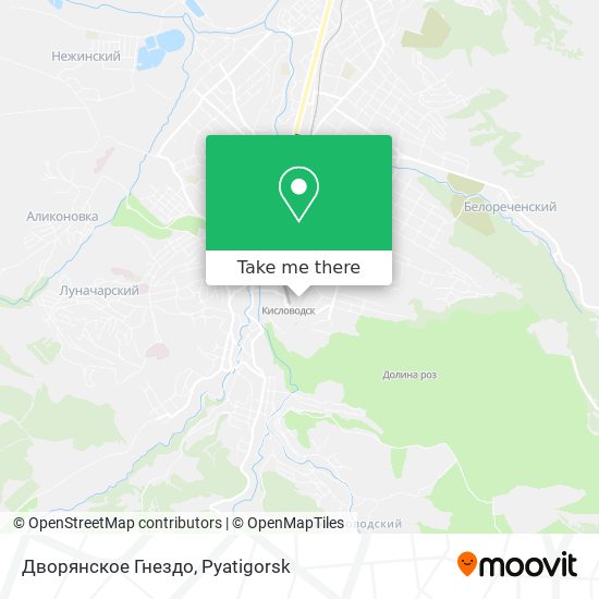 Дворянское Гнездо map