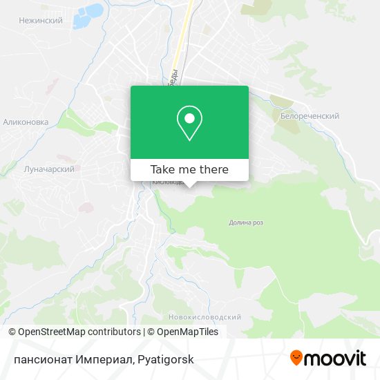пансионат Империал map