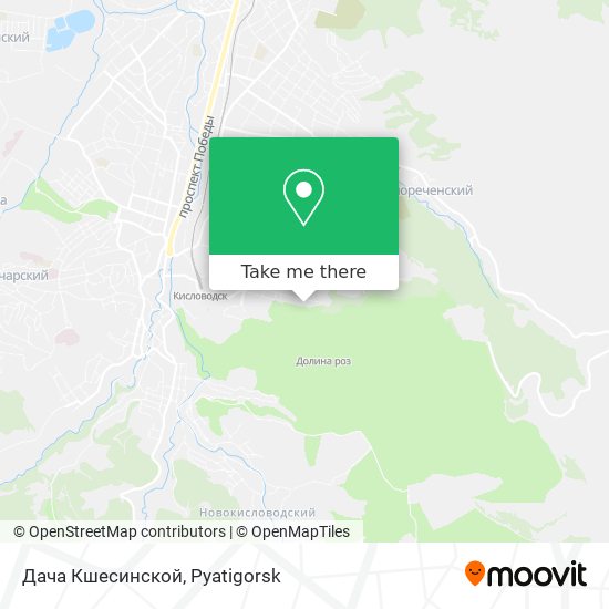 Дача Кшесинской map