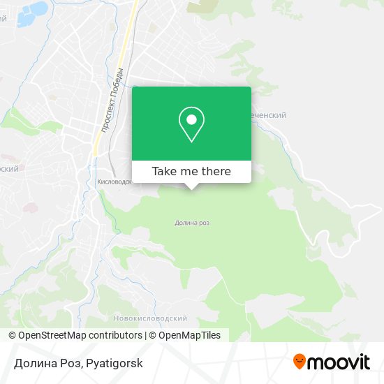 Долина Роз map
