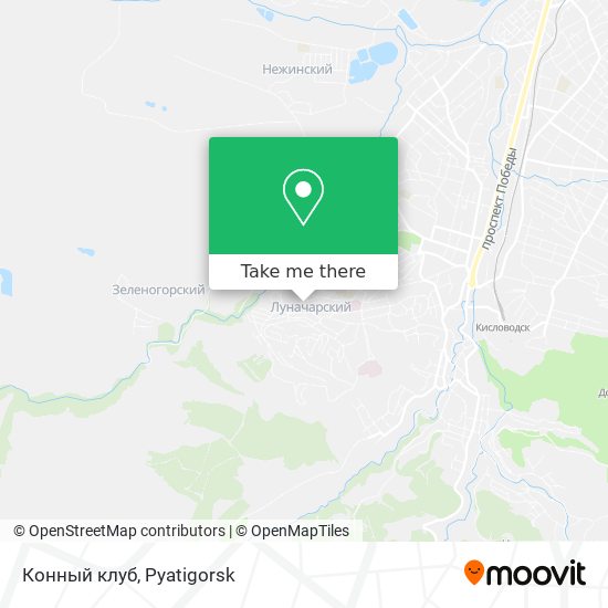 Конный клуб map