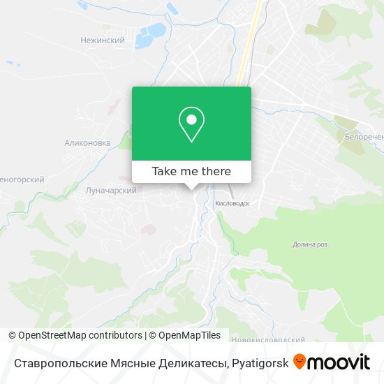 Ставропольские Мясные Деликатесы map
