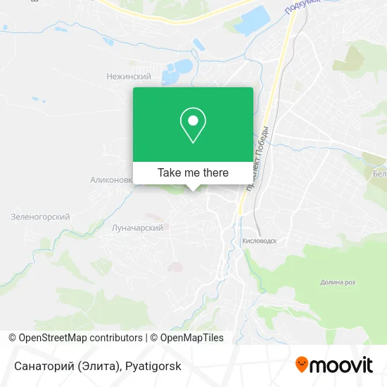 Санаторий (Элита) map