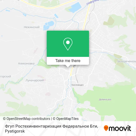 Фгуп Ростехинвентаризация Федеральное Бти map
