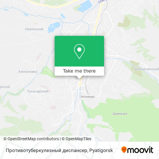 Противотуберкулезный диспансер map