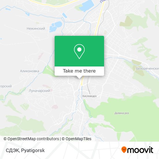 СДЭК map