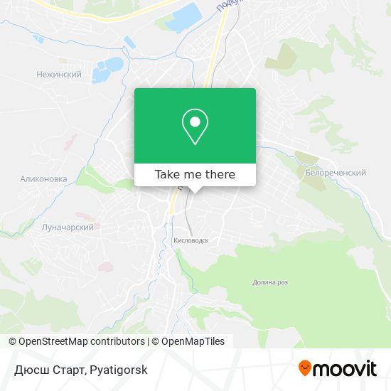 Дюсш Старт map