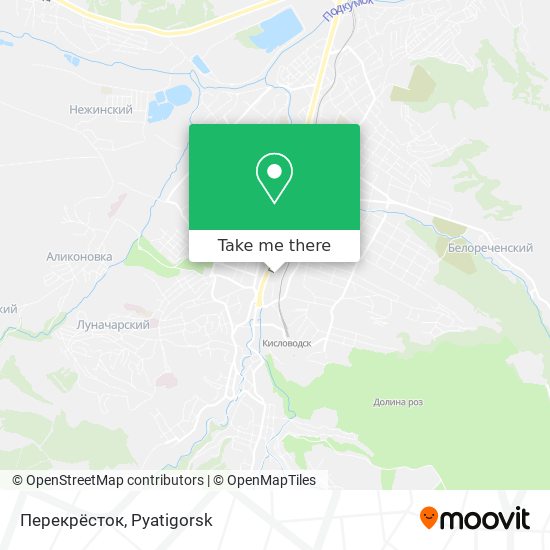 Перекрёсток map