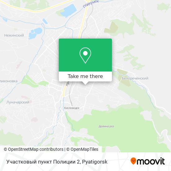 Участковый пункт Полиции 2 map