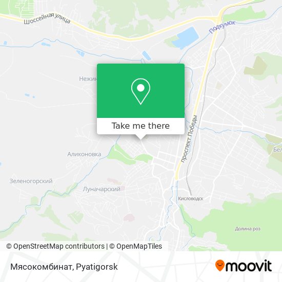 Мясокомбинат map