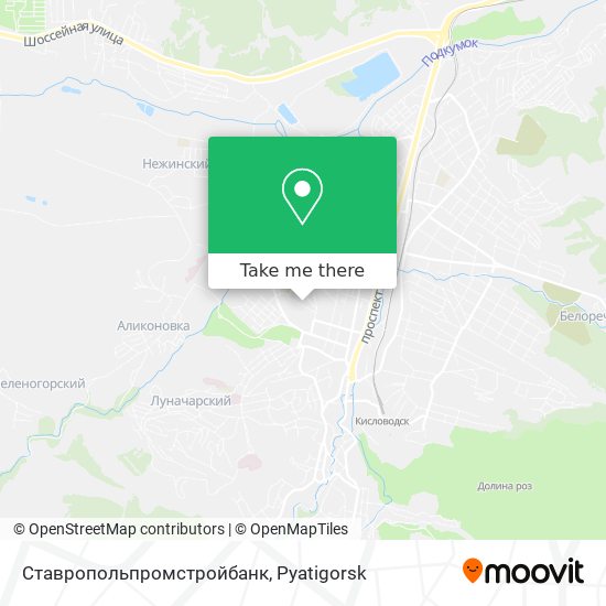 Ставропольпромстройбанк map