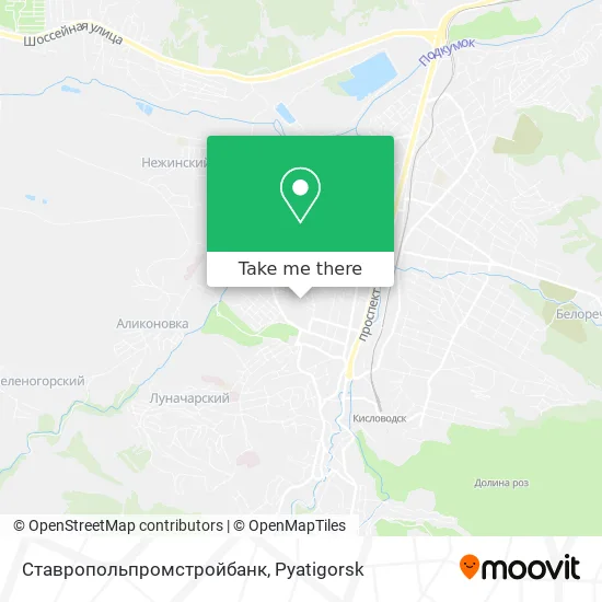 Ставропольпромстройбанк map