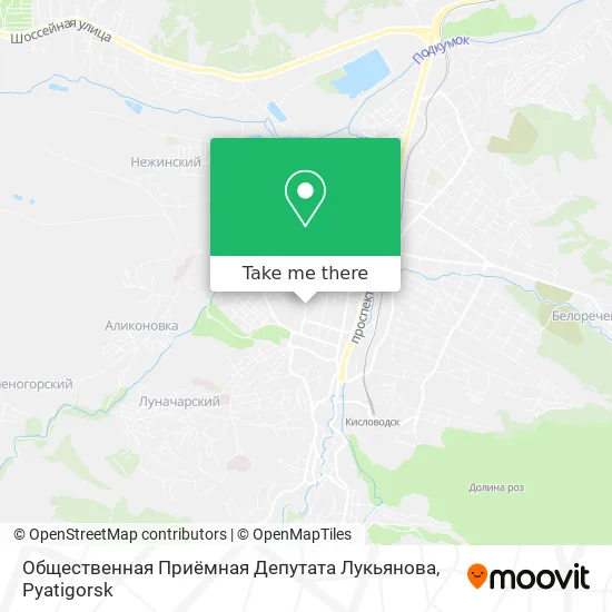 Общественная Приёмная Депутата Лукьянова map