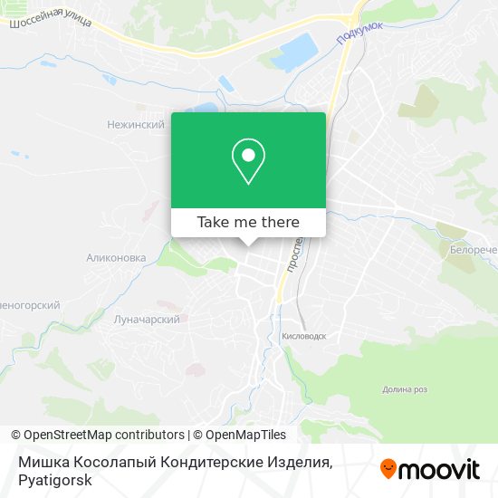 Мишка Косолапый Кондитерские Изделия map