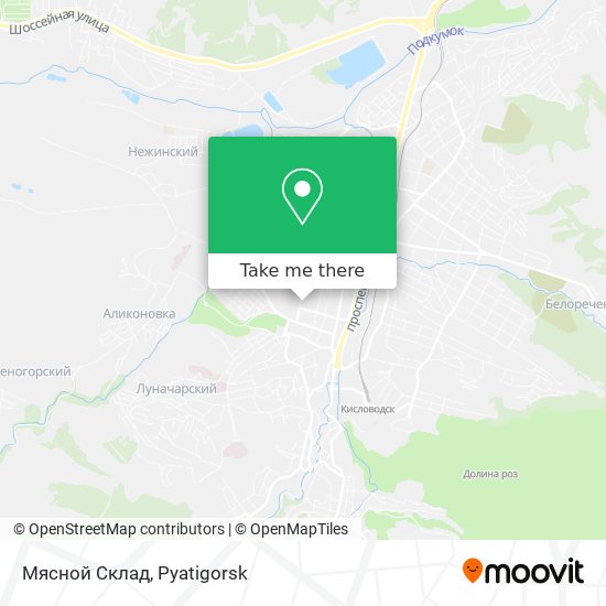 Мясной Склад map