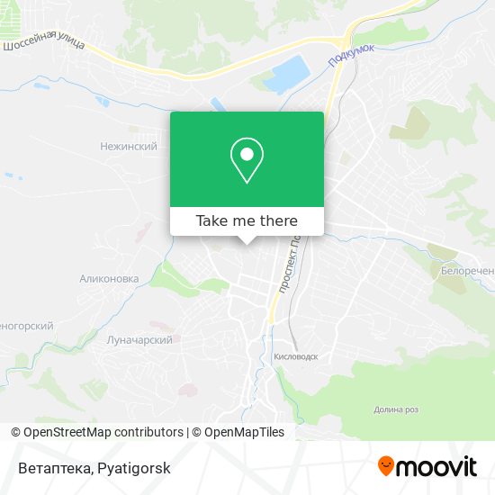 Ветаптека map